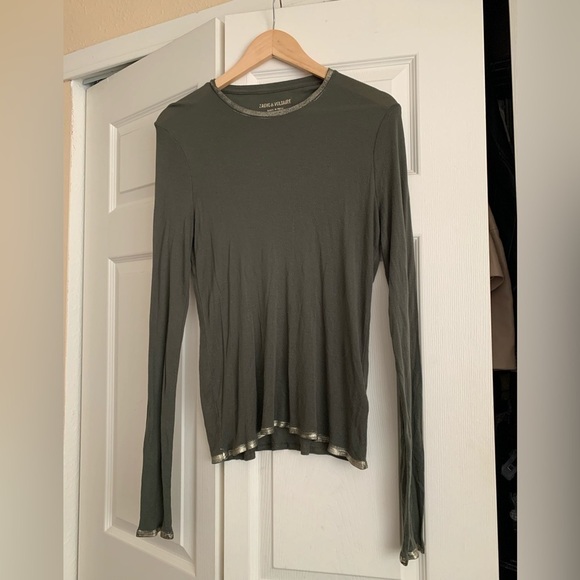 Zadig & Voltaire Willy Foil T-Shirt - Picture 3 of 12